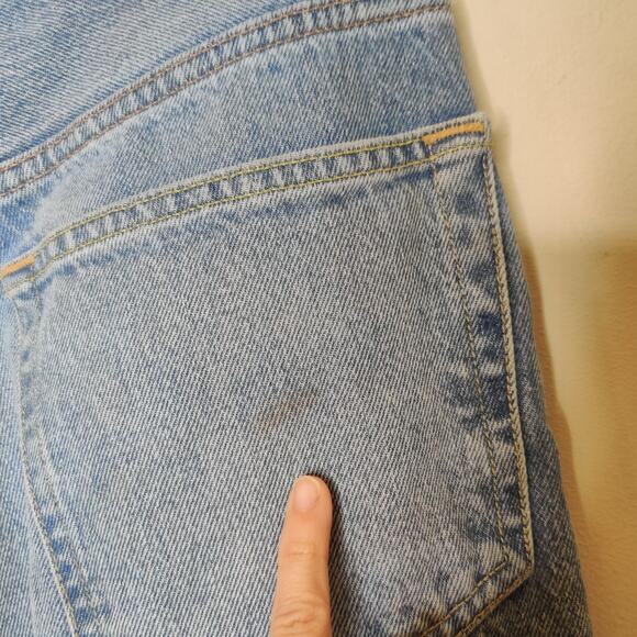 RE/DONE 70's Ultra High Rise Wide Leg Jeans 60's Fade Wash - Picture 11 of 15